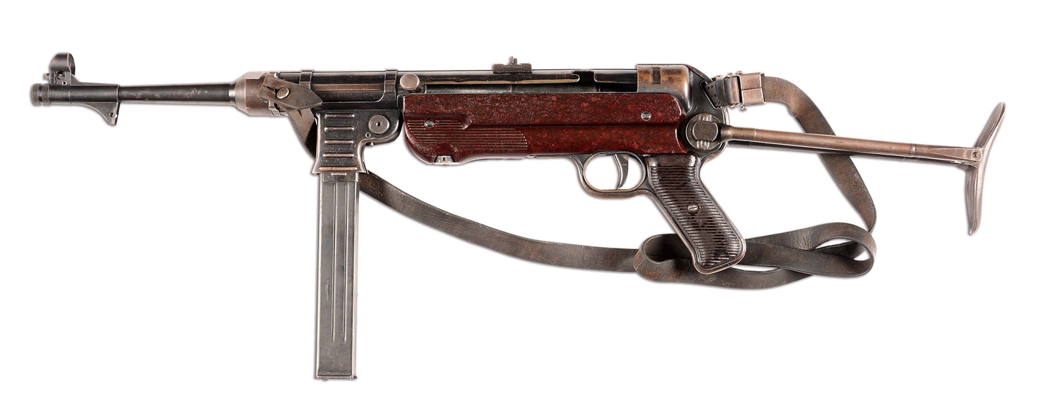 (N) GERMAN LATE-WAR PRODUCTION STEYR MP-40 MACHINE GUN (CURIO AND RELIC).