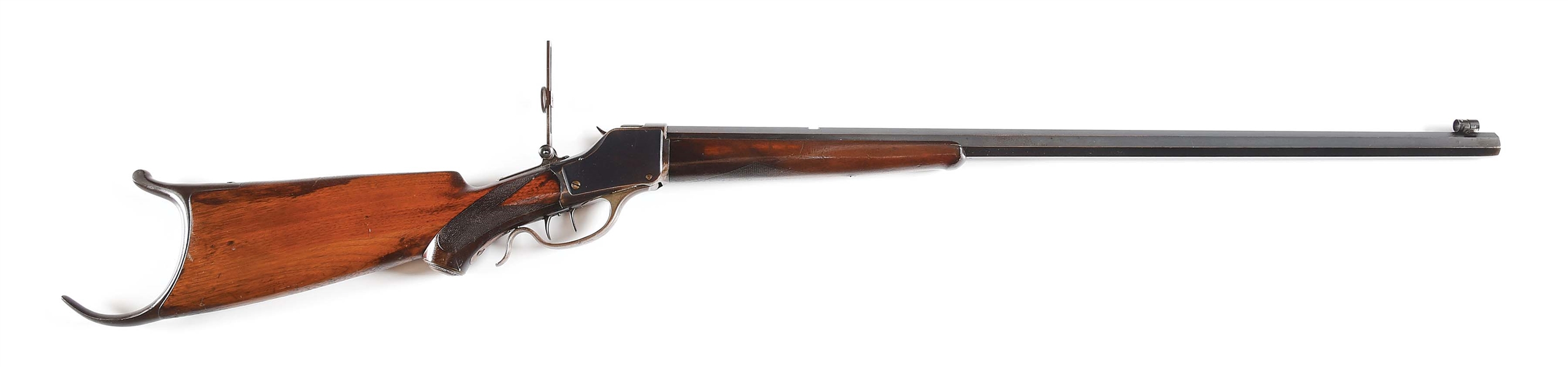(C) SPECIAL ORDER WINCHESTER 1885 HIGH WALL SINGLE SHOT RIFLE.