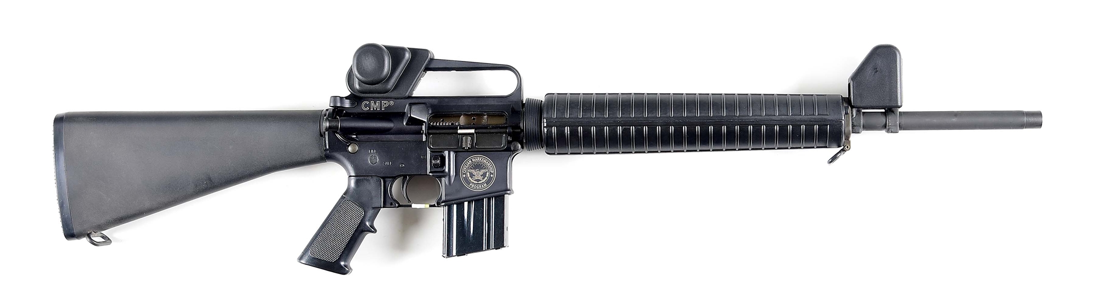 (M) BUSHMASTER XM15-E2S CMP HEAVY BARREL TARGET SEMI-AUTOMATIC RIFLE WITH CAMP PERRY INSPECTION TAG.