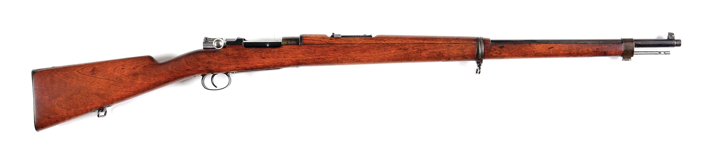 (A) SPANISH CONTRACT MODEL 1893 MAUSER BOLT ACTION RIFLE MANUFACTURED BY LOEWE.