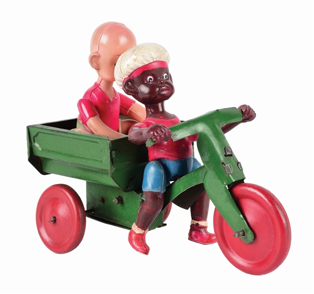 JAPANESE PRE-WAR CELLULOID HENRY MOTORING TOY.