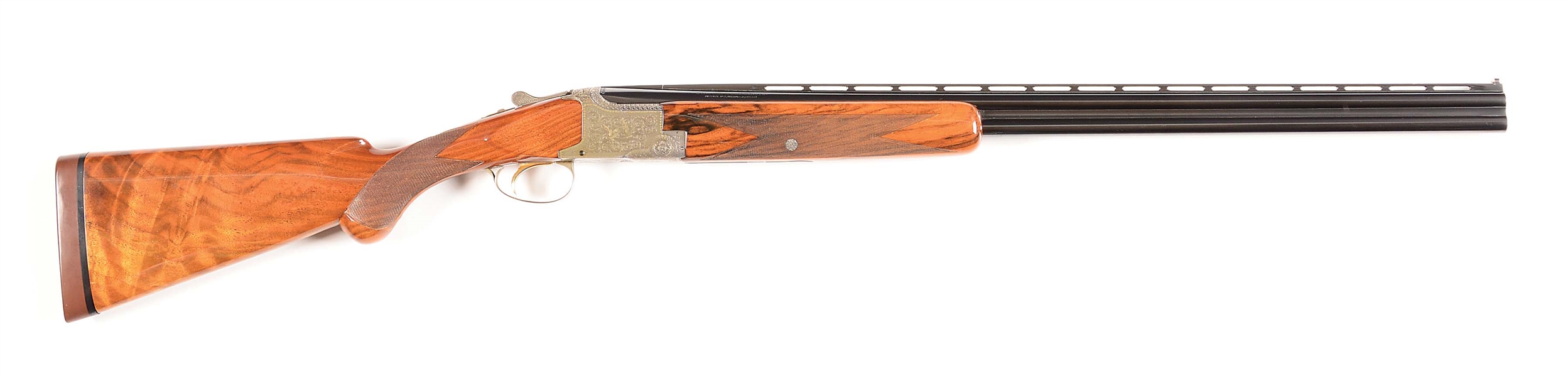 (C) BROWNING SUPERPOSED PIGEON GRADE OVER - UNDER SHOTGUN.