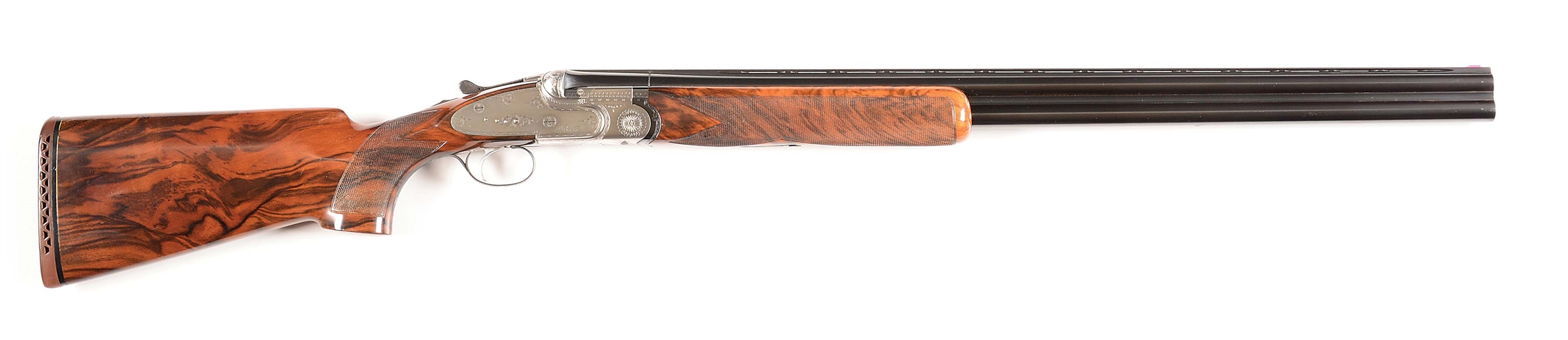 (M) BERETTA MODEL SO4 TRAP OVER - UNDER SHOTGUN.