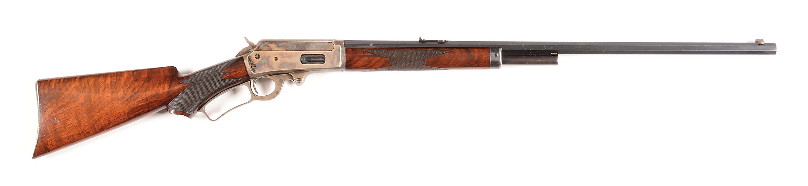 (A) MARLIN SPECIAL ORDER MODEL 1893 LEVER ACTION RIFLE.