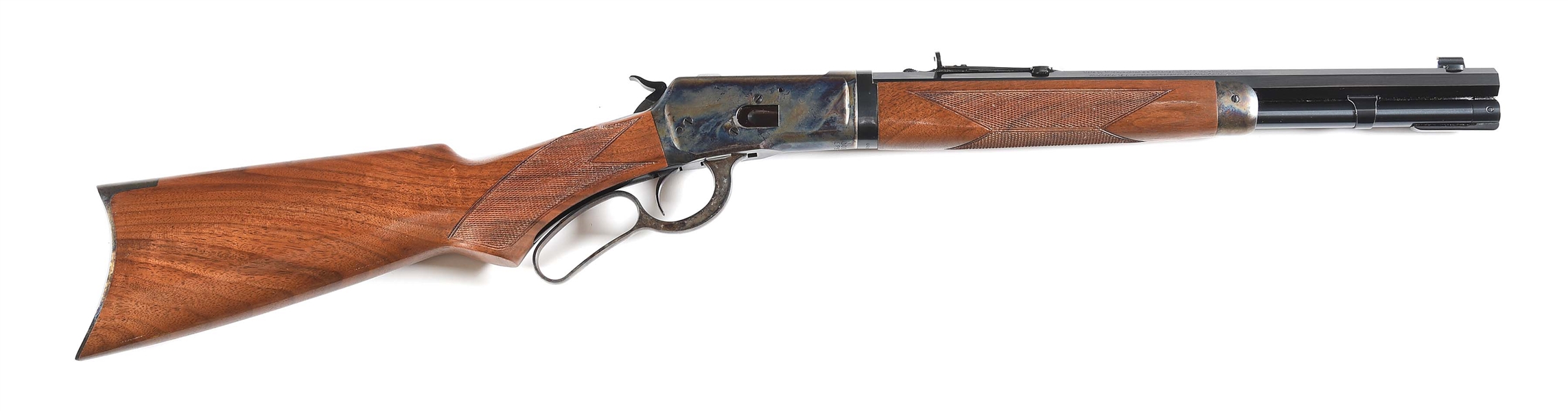 (M) WINCHESTER MODEL 1892TRAPPER TAKEDOWN .45 COLT LEVER ACTION RIFLE