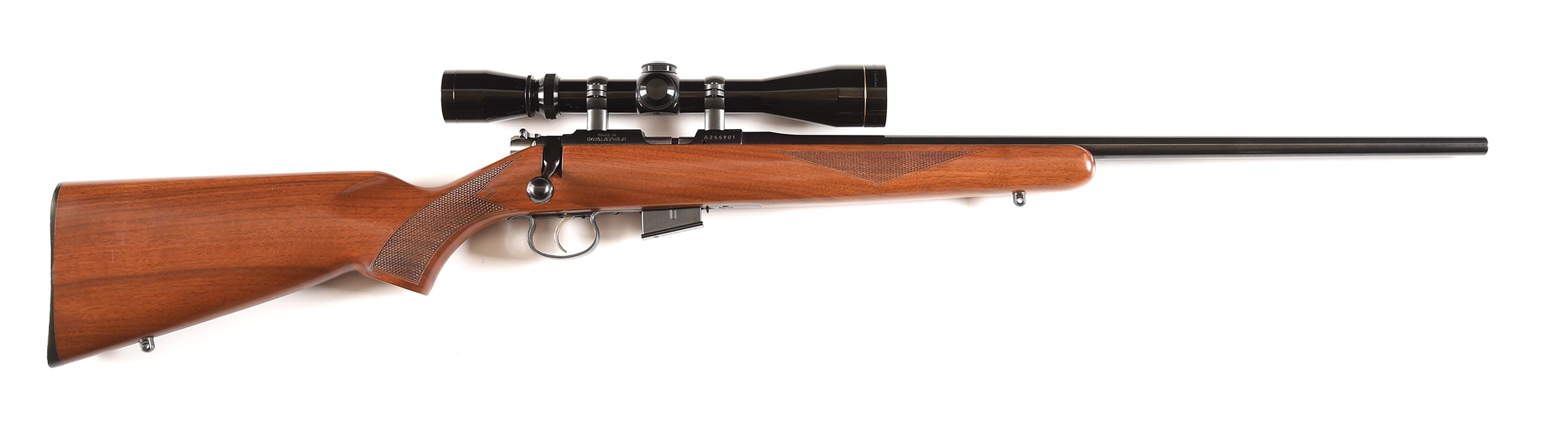 (M) CZ 453 AMERICAN .17 HMR BOLT ACTION RIFLE WITH SCOPE