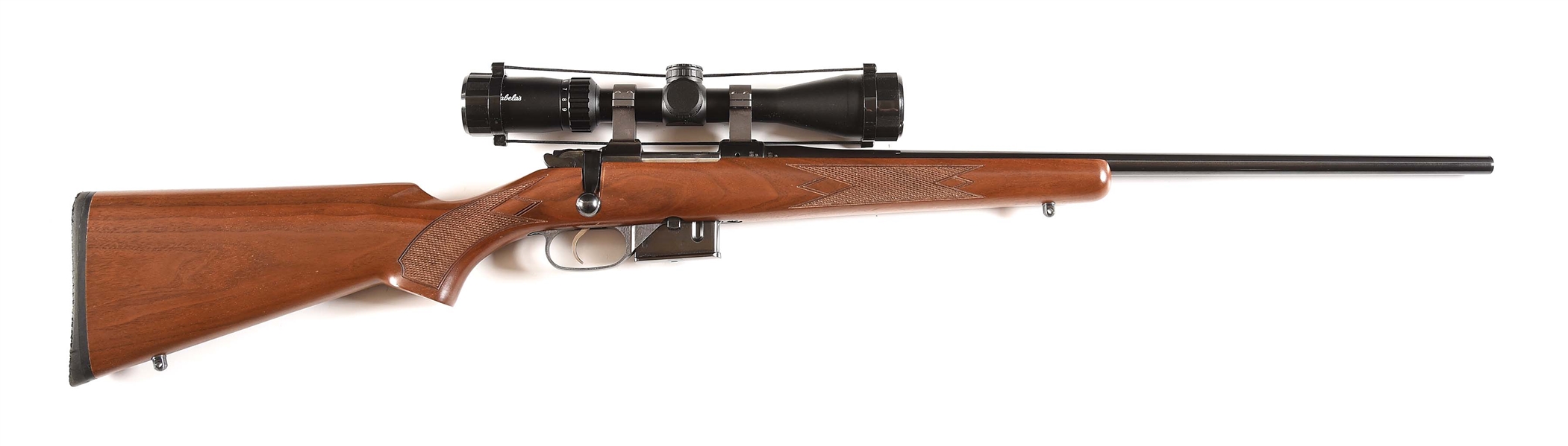(M) CZ 527 AMERICAN .204 RUGER BOLT ACTION RIFLE WITH SCOPE.