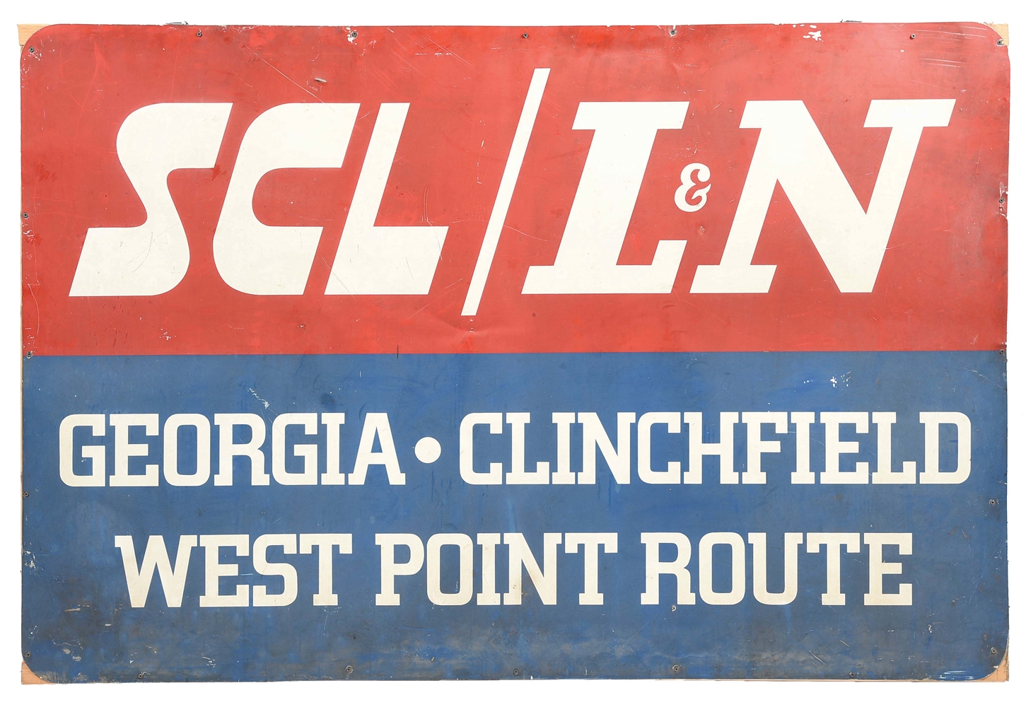 STEEL SCL/L&N SIGN.