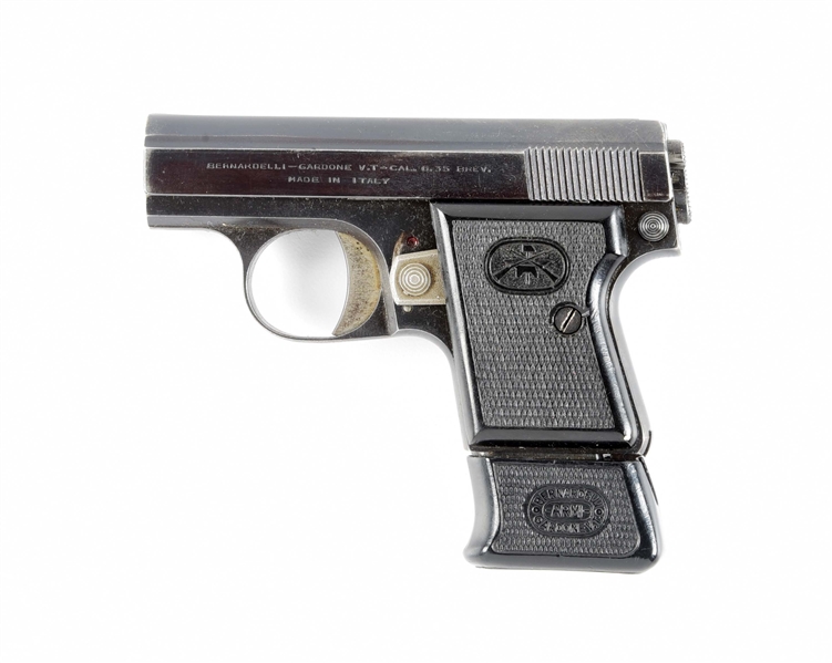 (C) BERNARDELLI VEST POCKET .25 ACP SEMI-AUTOMATIC PISTOL.