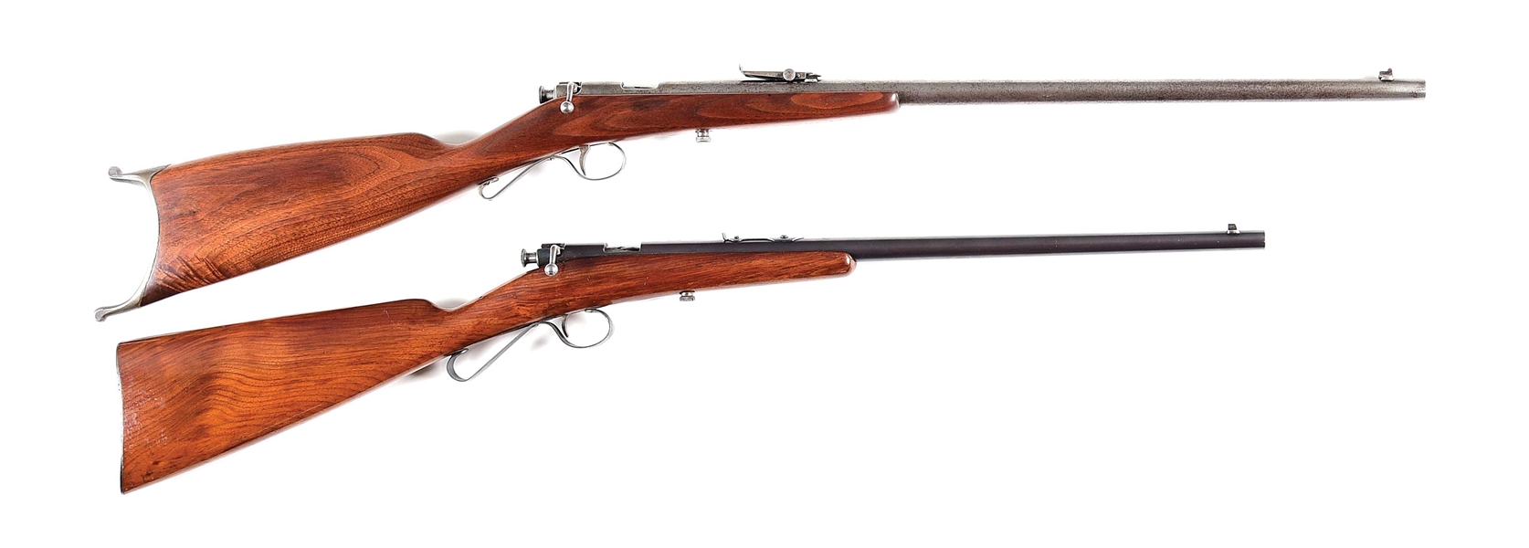 (C) LOT OF 2: SAVAGE MODEL 1905 AND 1904 BOLT ACTION RIFLES .22 LR 