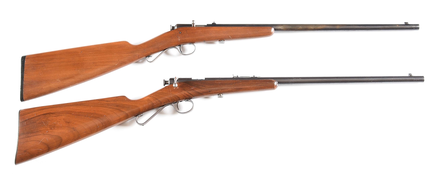 (C) LOT OF 2: WINCHESTER MODEL 1902 .22 BOLT ACTION RIFLE AND SAVAGE MODEL 1904 .22 BOLT ACTION RIFLE