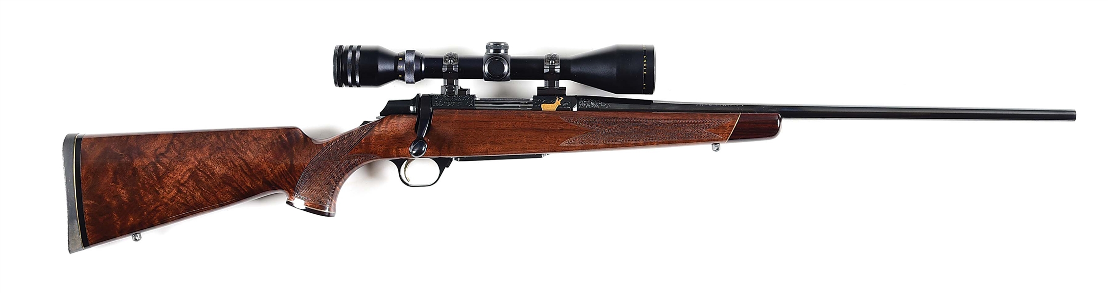(M) BROWNING A-BOLT PRONGHORN FACTORY ENGRAVED BOLT ACTION RIFLE 