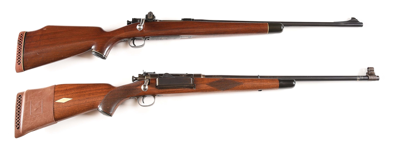 (C) LOT OF 2: ROCK ISLAND ARSENAL 1903 AND SPRINGFIELD 1898 BOLT ACTION SPORTERS.