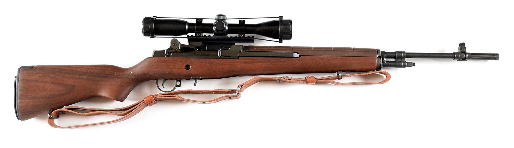 (M) SPRINGFIELD M1A SEMI-AUTOMATIC RIFLE WITH FACTORY BOX. 