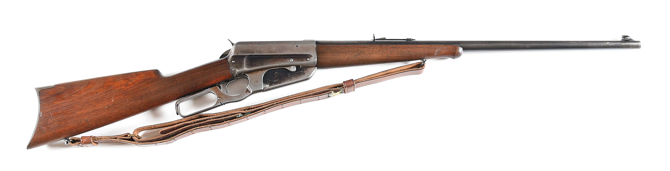 (C) WINCHESTER MODEL 1895 LEVER ACTION RIFLE (1926).