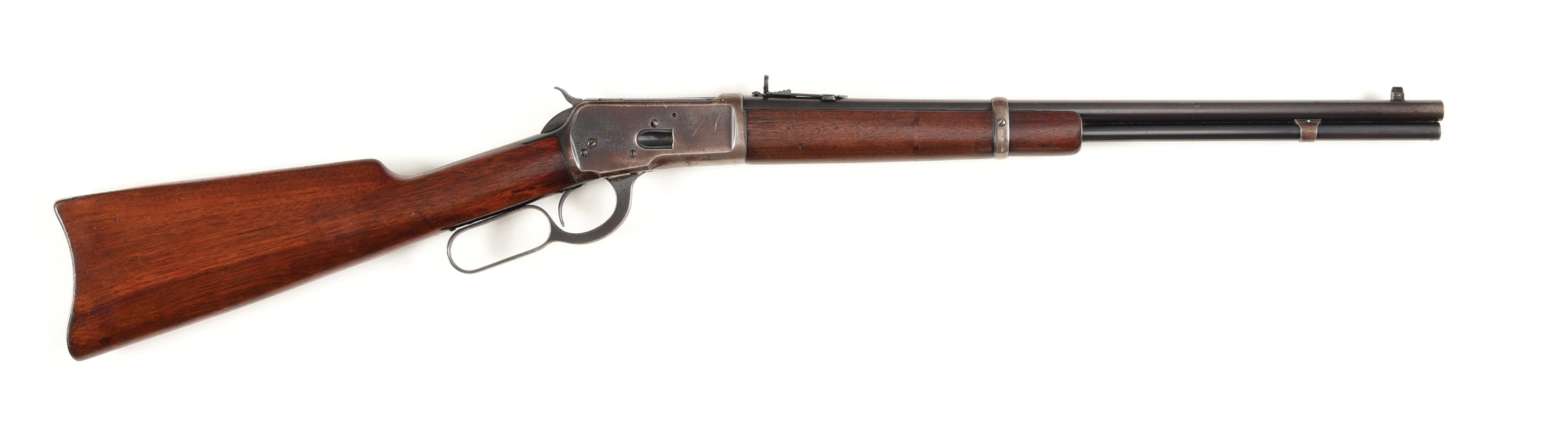(C) WINCHESTER MODEL 1892 LEVER ACTION CARBINE.