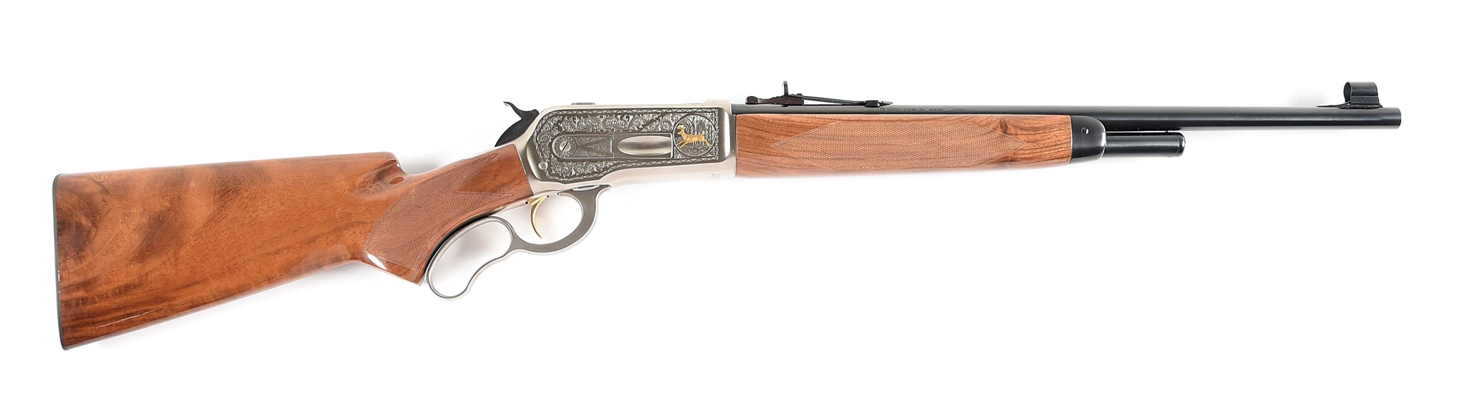 (M) BROWNING MODEL 71 LEVER ACTION RIFLE.