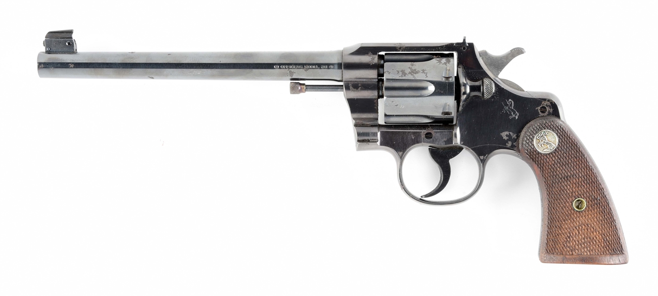 (C) COLT OFFICERS MODEL DOUBLE ACTION REVOLVER (1927).