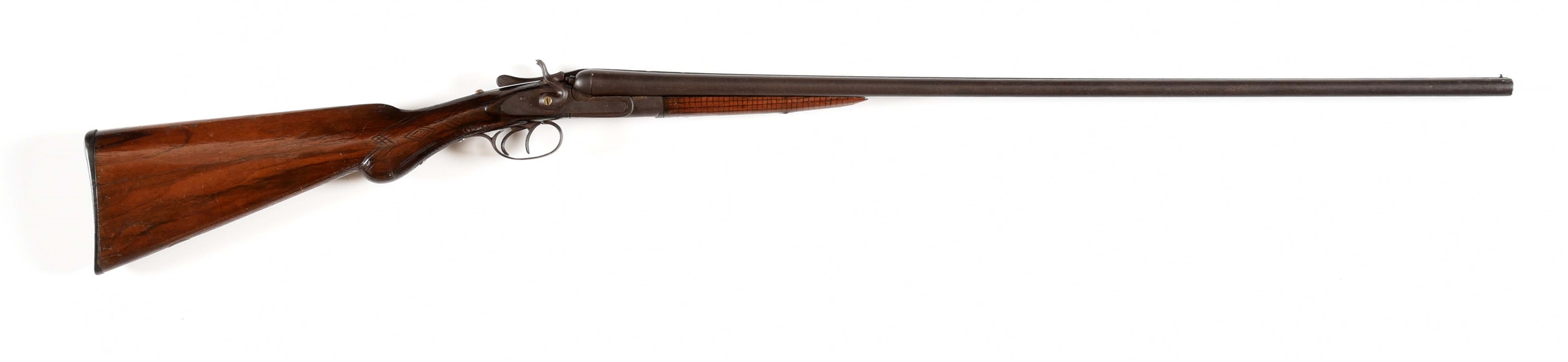 (C) W.G. PARKHURST HAMMER SIDE BY SIDE SHOTGUN