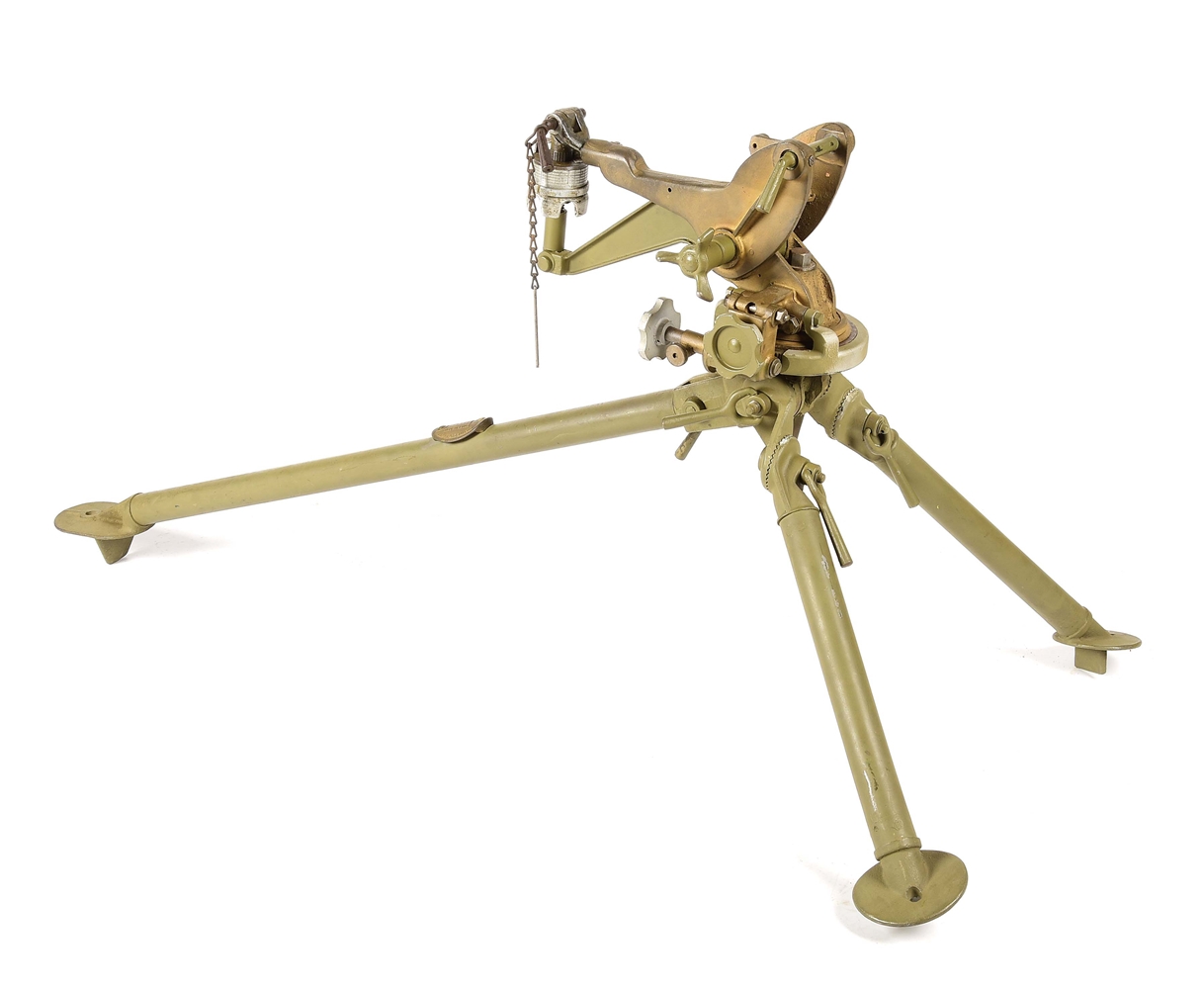 SCARCE AND COLLECTIBLE VERY CLEAN WORLD WAR I ERA STANDARD EQUIPMENT COMPANY MODEL OF 1918 TRIPOD FOR BROWNING MACHINE GUN.