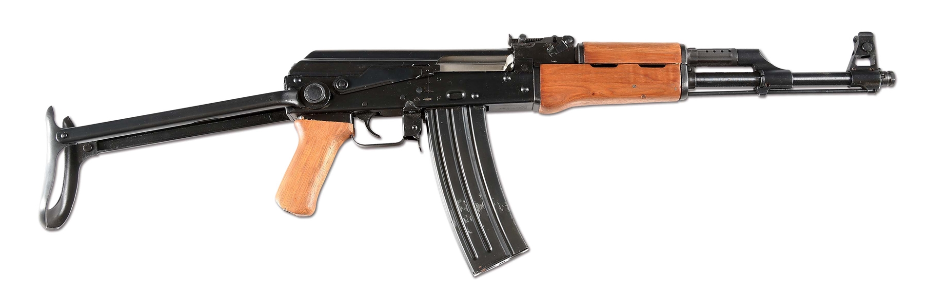 (N) ATTRACTIVE CHINESE MANUFACTURED UNDER-FOLDING STOCK AKS-223 MACHINE GUN (FULLY TRANSFERABLE).