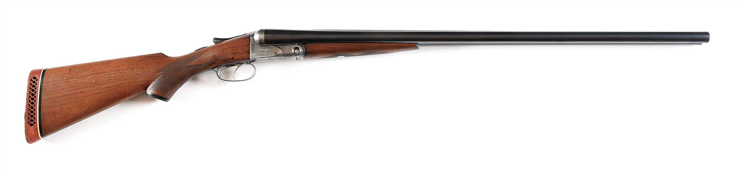 (C) A.H. FOX STERLINGWORTH GRADE SIDE BY SIDE SHOTGUN