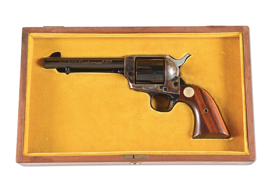 (M) COLT SINGLE ACTION ARMY NRA COMMEMORATIVE. 