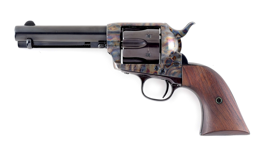 (A) REFINISHED COLT SINGLE ACTION ARMY REVOLVER (1893).