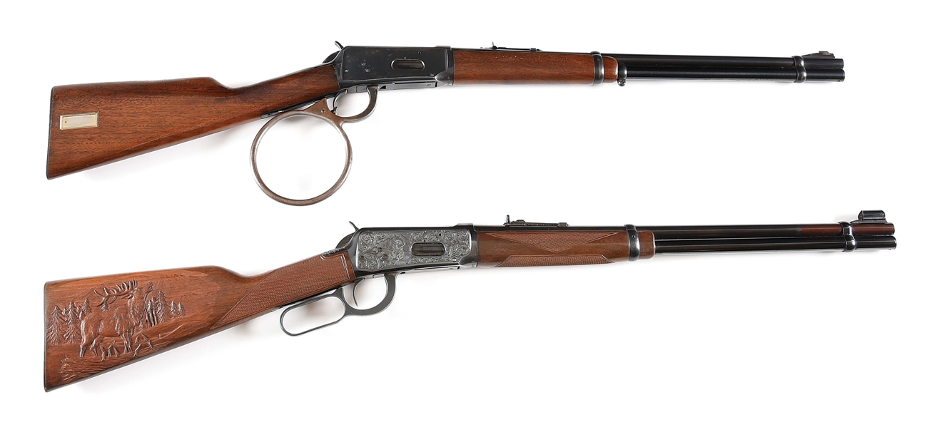 (C) LOT OF 2: WINCHESTER MODEL 1894 LEVER ACTION RIFLES 