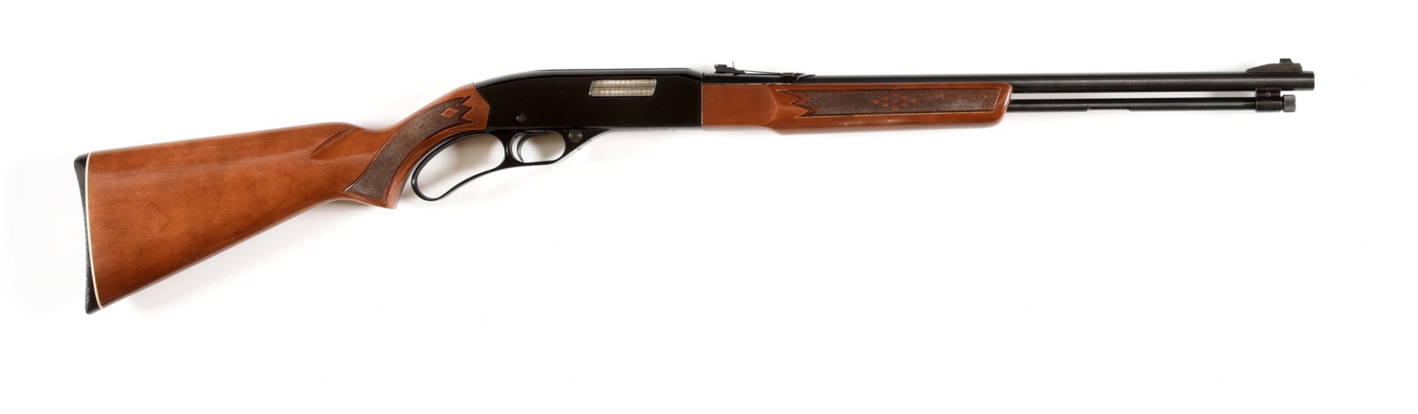 (C) WINCHESTER MODEL 250 LEVER ACTION RIFLE.