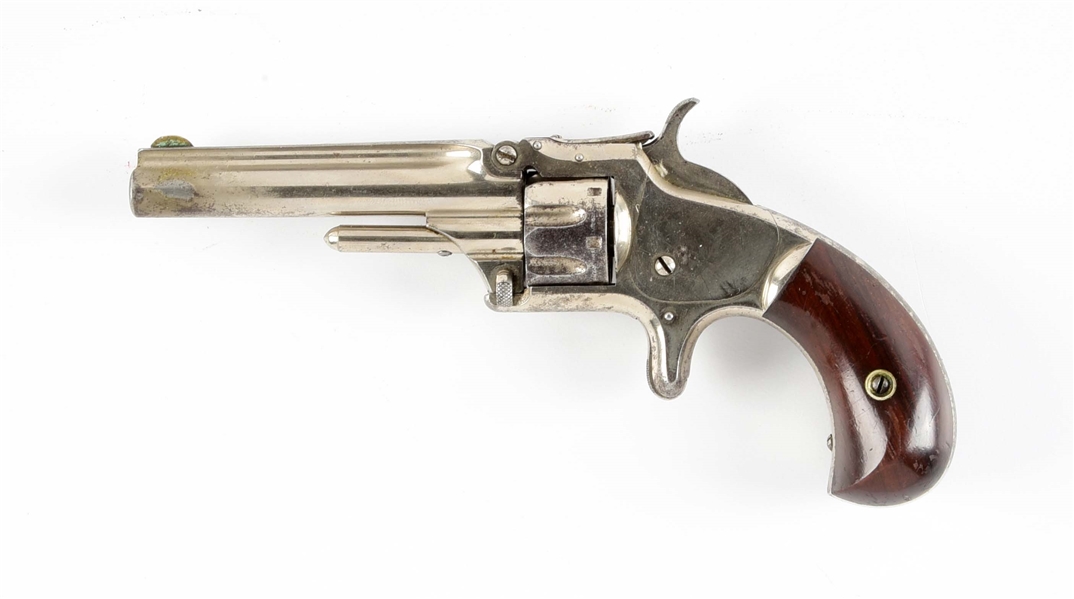 (A) SMITH AND WESSON NO. 1 TIP UP REVOLVER