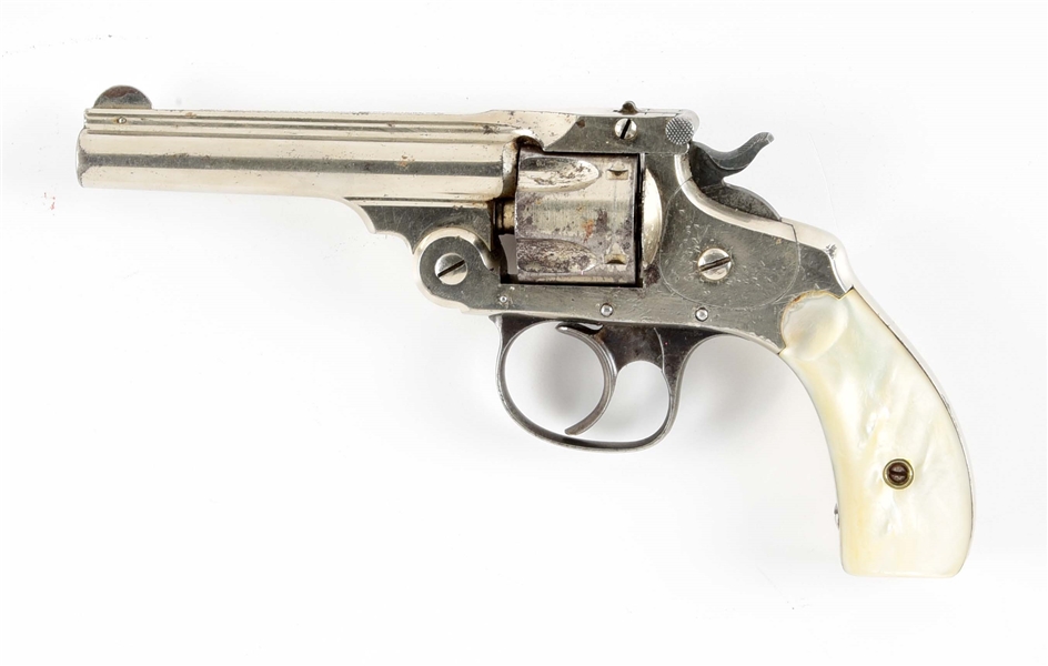 (C) SMITH AND WESSON .32 DOUBLE ACTION 4TH MODEL REVOLVER