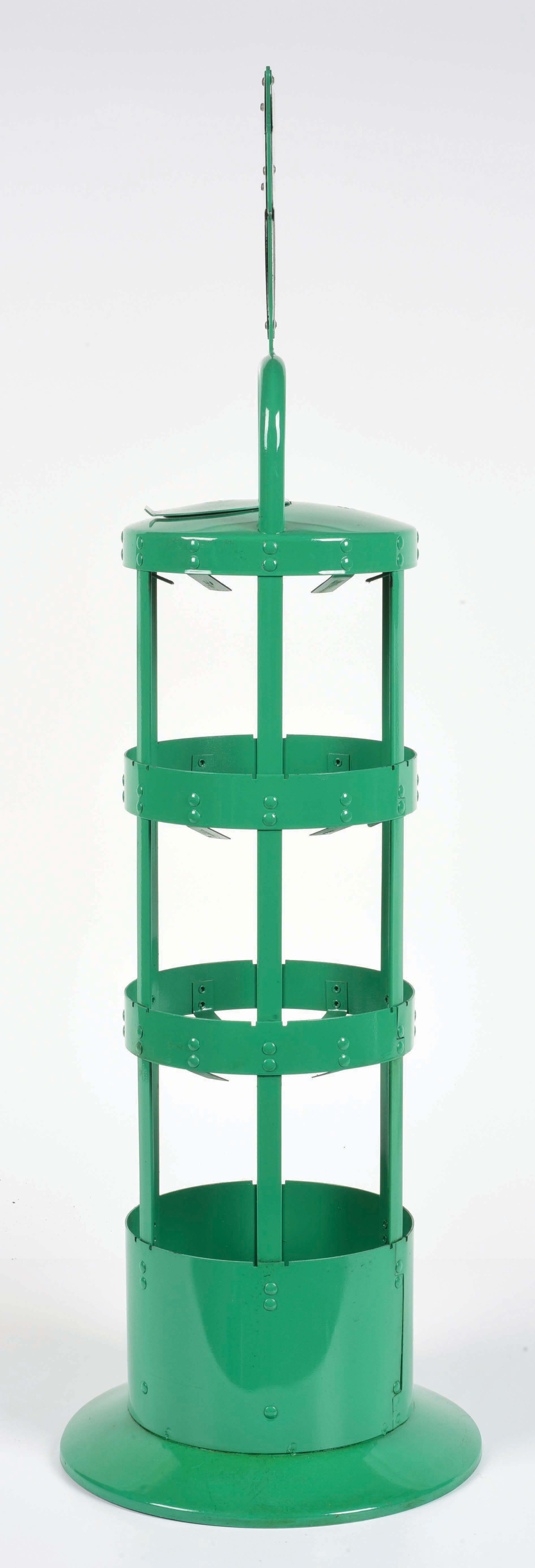Oil Can Racks Lot Detail - CONOCO MOTOR OIL QUART CAN SERVICE STATION DISPLAY RACK.