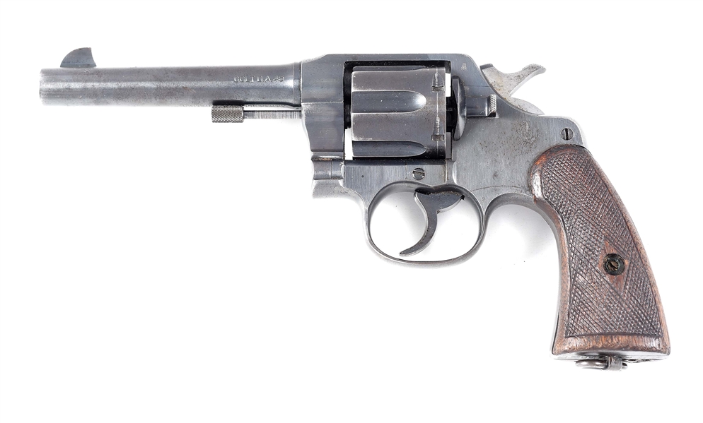 (C) COLT U.S. ARMY MODEL 1917 DOUBLE ACTION REVOLVER (1916).