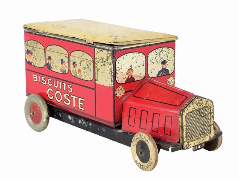 BISCUITS COSTE TIN BUS.
