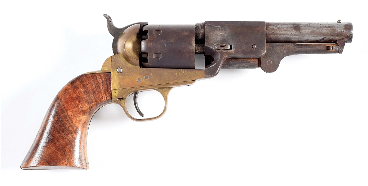 (A) REPRODUCTION COLT PERCUSSION REVOLVER. 