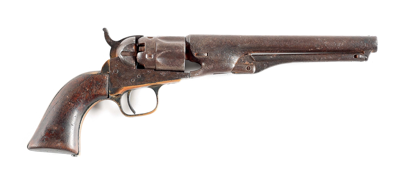 PRESENTATION COLT 1862 POCKET POLICE OF CAPTAIN ANDREW P. CARAHER 28TH MASSACHUSETTES IRISH BRIGADE, BREVETED FOR GALLANTRY AT FREDERICKSBURG AND GETTYSBURG