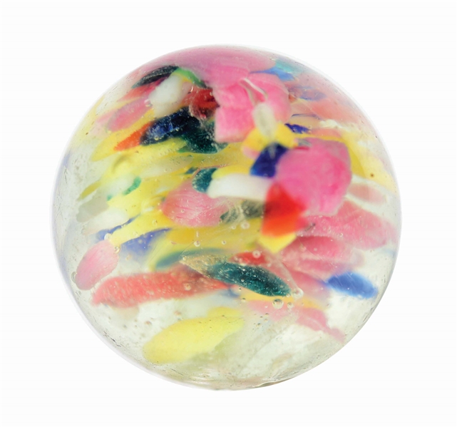 LARGE CONFETTI STYLE CLOUD MARBLE.