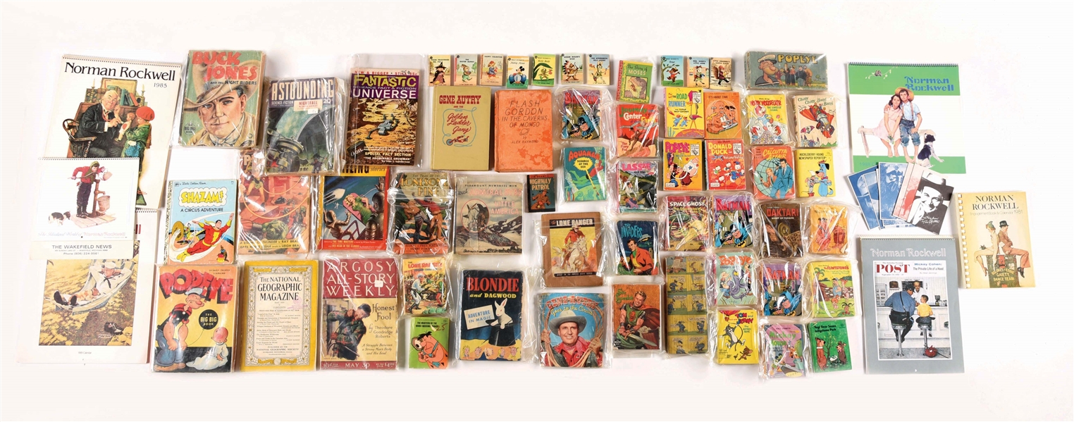 LOT OF APPROXIMATELY 50 VARIOUS WHITMAN BIG LITTLE BOOKS.