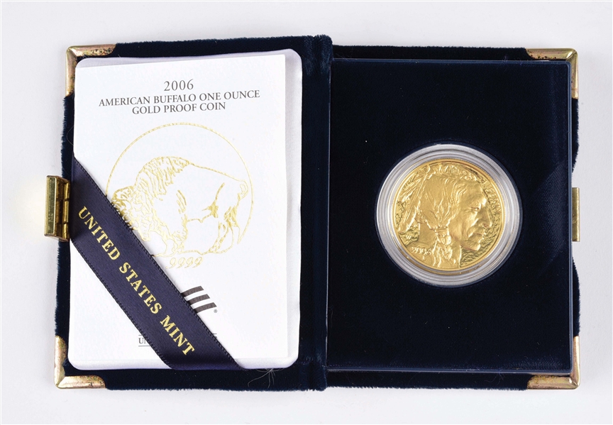 2006 $50 AMERICAN BUFFALO GOLD PROOF COIN.