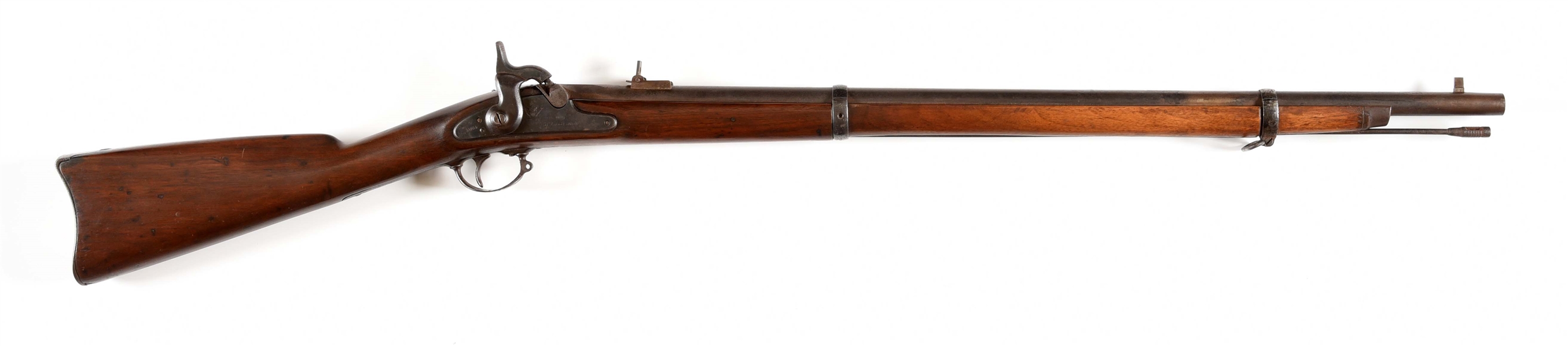 (A) SPRINGFIELD MODEL 1864 PERCUSSION RIFLE