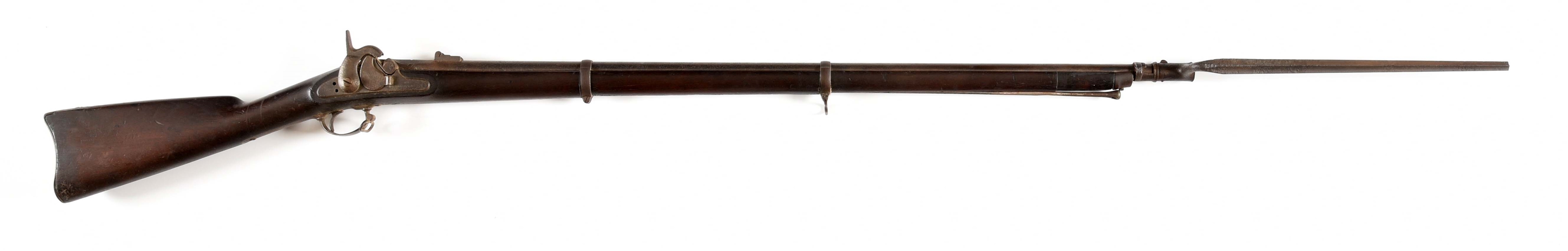 (A HARPERS FERRY PERCUSSION SMOOTHBORE RIFLE 