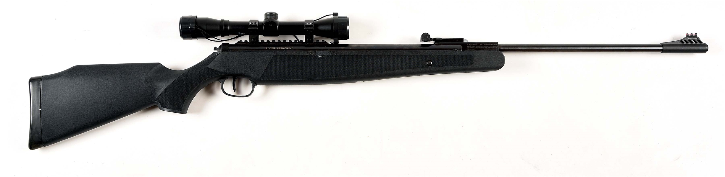 RUGER AIR MAGNUM .177 AIR RIFLE WITH SCOPE.