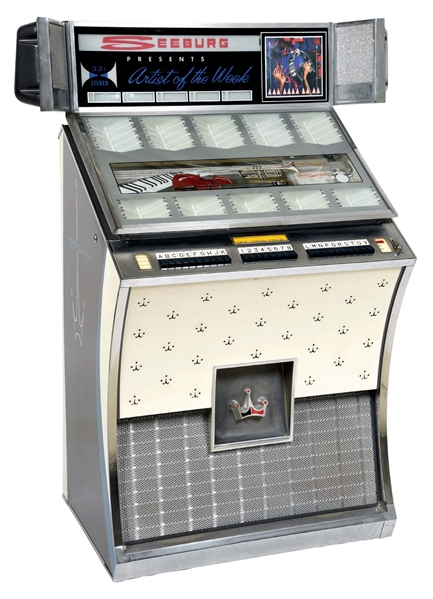 SEEBURG EDS JUKEBOX WITH STEREO SPEAKERS 