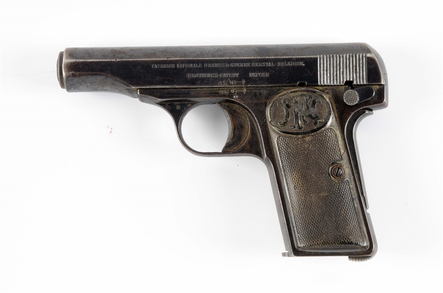 (C) FABRIQUE  NATIONALE MODEL 1910 .380 ACP SEMI-AUTOMATIC PISTOL.