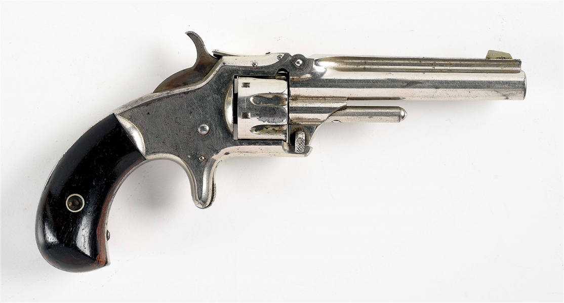 (A) SMITH AND WESSON NUMBER 1 - 1/2 SINGLE ACTION REVOLVER. 
