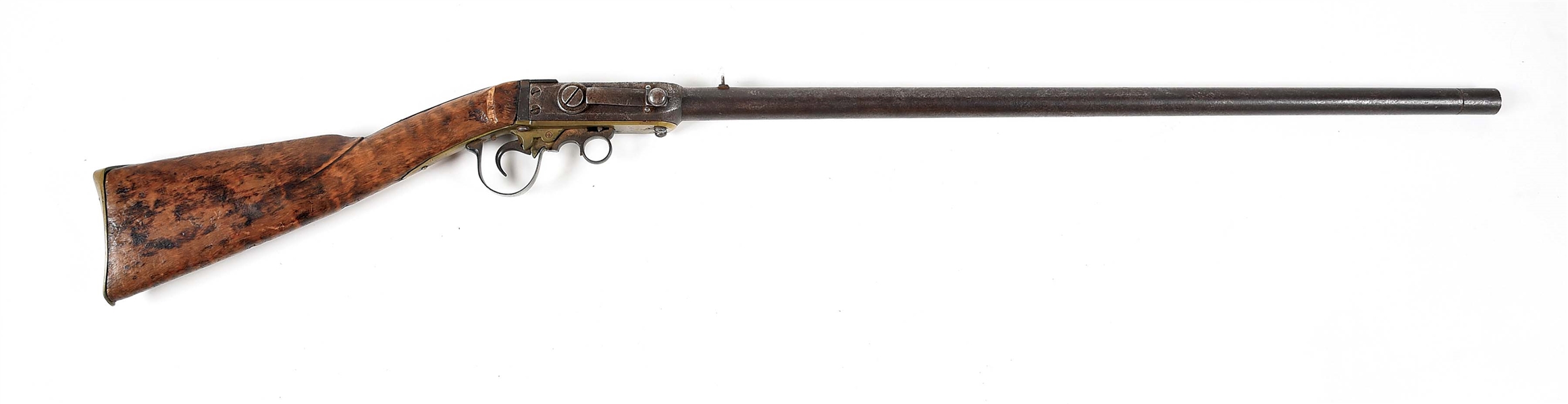 (A) NORWEGIAN BREECH LOADING CARBINE IN THE KAMMERLADER STYLE BY DRAMMEN.