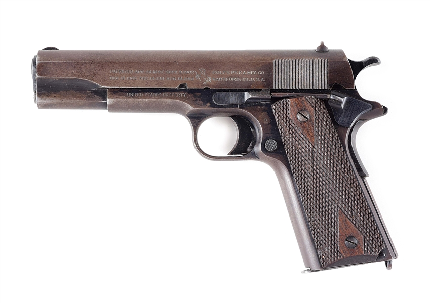 (C) COLT 1911 SEMI-AUTOMATIC PISTOL WITH HOLSTER.