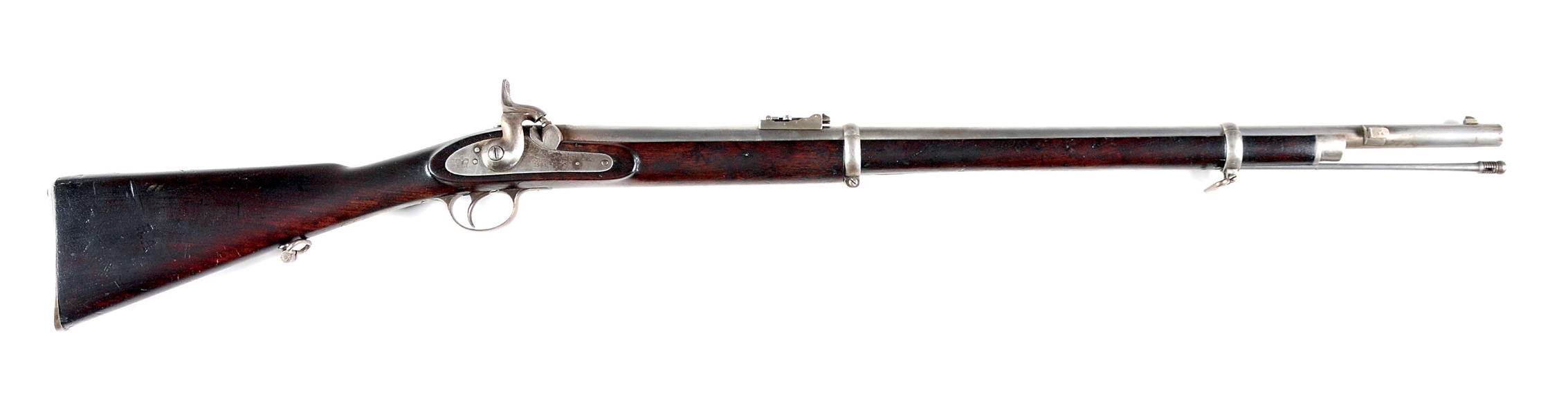 (A) ENFIELD PATTERN 61 PERCUSSION RIFLE. 