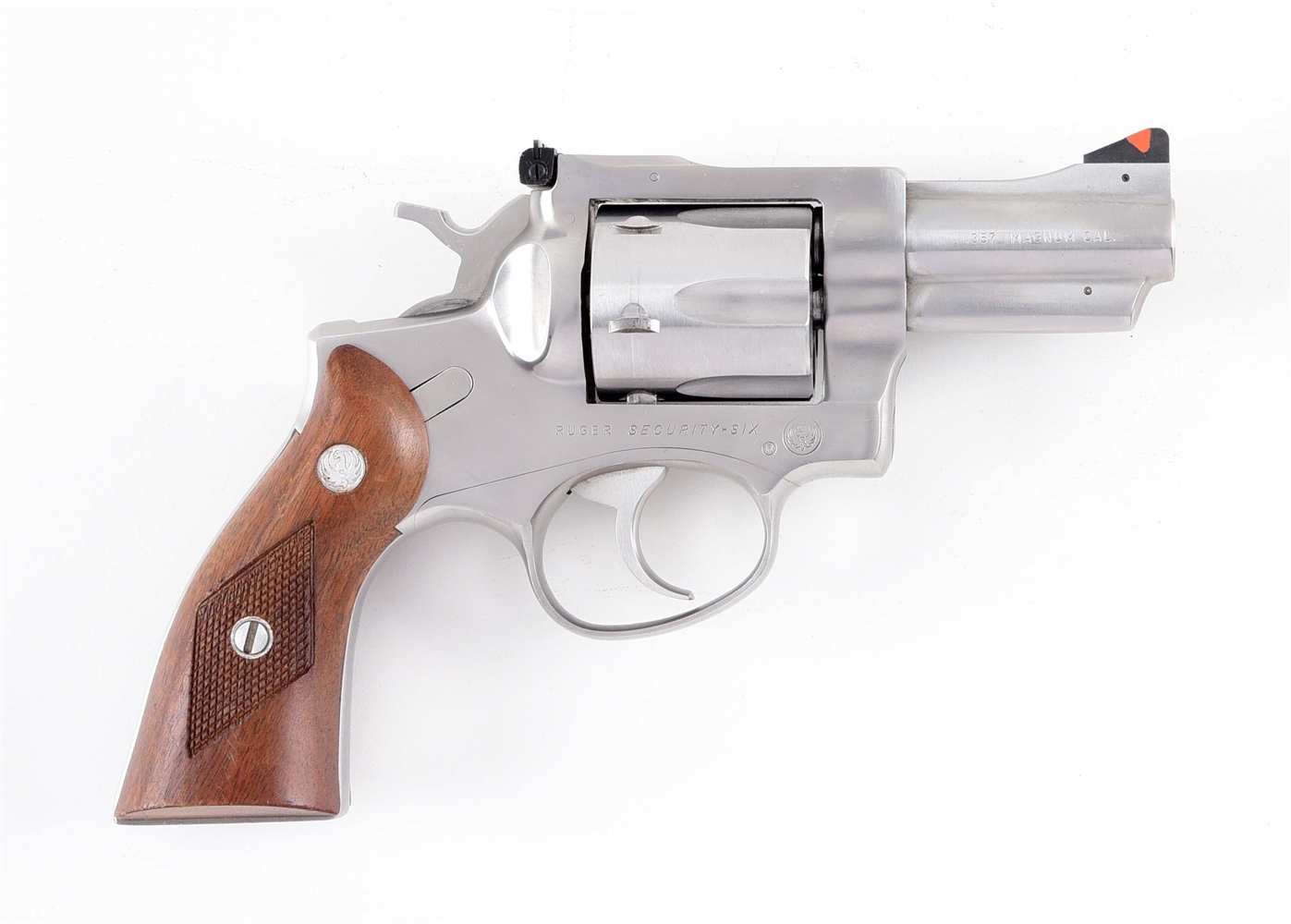 (M) RUGER SECURITY-SIX DOUBLE ACTION .357 MAGNUM REVOLVER.